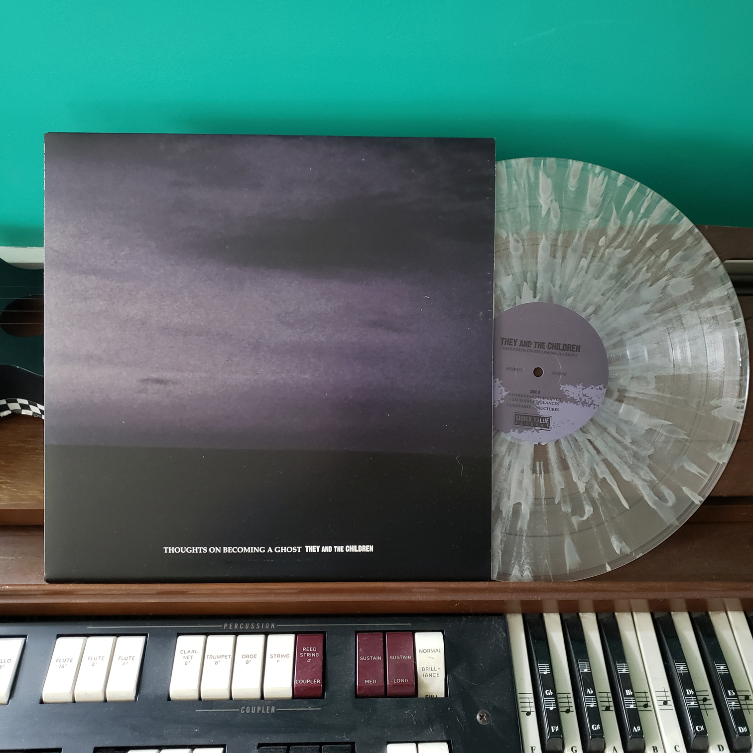 (image for) They And The Children - Thoughts On Becoming A Ghost LP - Click Image to Close